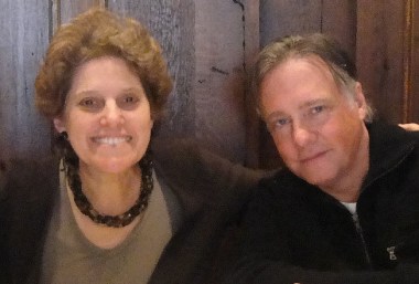 Christine Kondoleon and Mitchell Lichtenstein at her birthday brunch