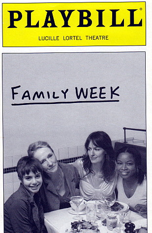 family week playbill