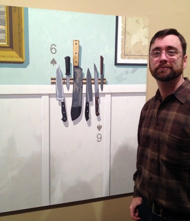 Andy's favorite piece was the painting "Six of Spades"
