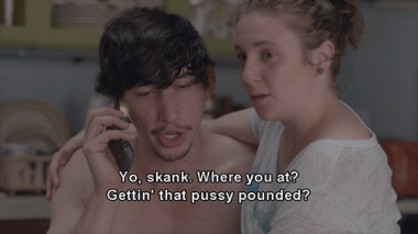 (he's on the phone with his sister)