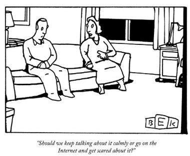 internet and get scared