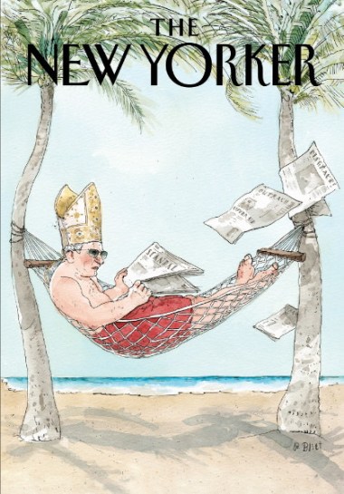 new yorker pope cover