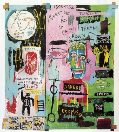 basquiat in italian 1983