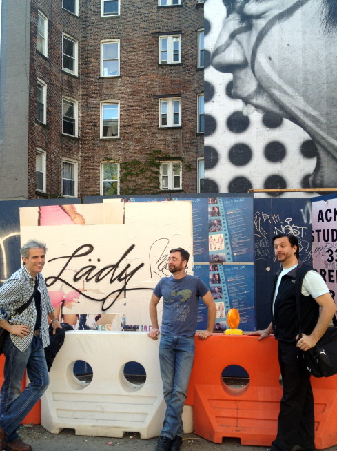 Andy and I met his college buddies Jake and Cesar for a shopping expedition to Soho