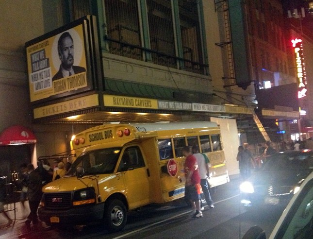 Michael Keaton is shooting a movie now in which he plays an actor starring in a Broadway adaptation of Raymond Carver's book