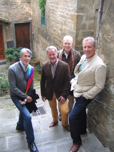 My dudes were looking pretty sharp themselves -- Chris, Terry Wayne, Jay, and John.