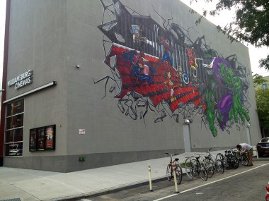 Andy and I had a hankering to see THE WORLD'S END, and we've spent almost no time ever in Williamsburg so decided to make an evening of it. 