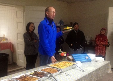 Ron's farewell dinner