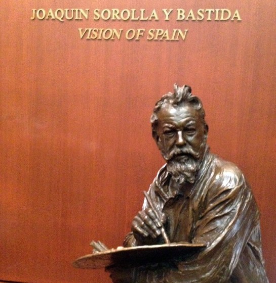 But the most dazzling room in the museum is dedicated to 14 paintings commissioned by Huntington from Joaquin Sorolla y Bastido depicting his Vision of Spain.