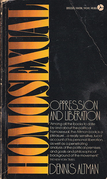 altman homosexual paperback