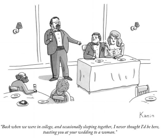 wedding toast cartoon