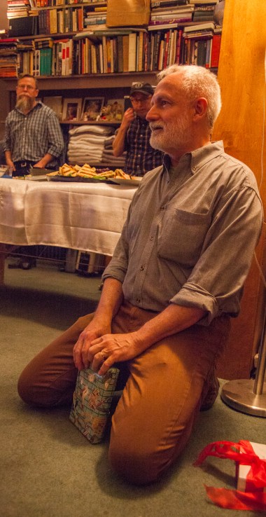 told stories (my old buddy Billy), read poems, etc.