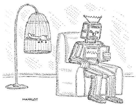 robot pet cartoon