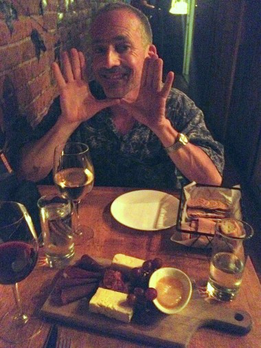 John at Kashkaval Garden