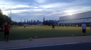 Bushwick Inlet Park in Williamsburg