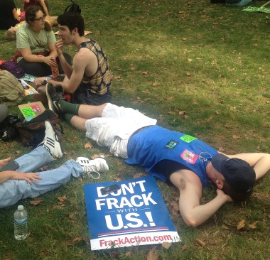 lots of kids, lots of old people