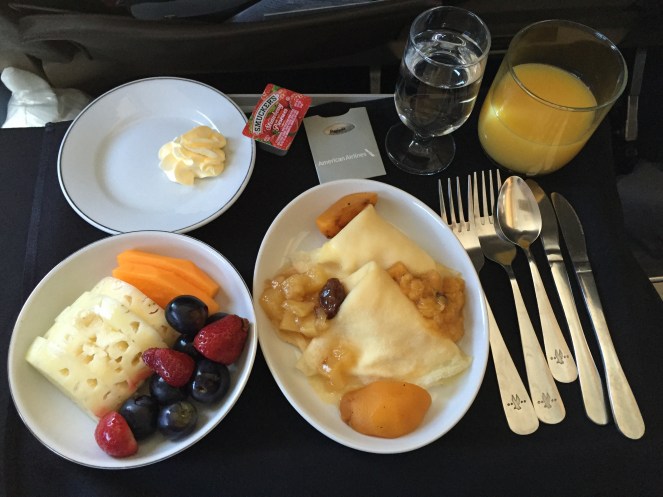 airline breakfast