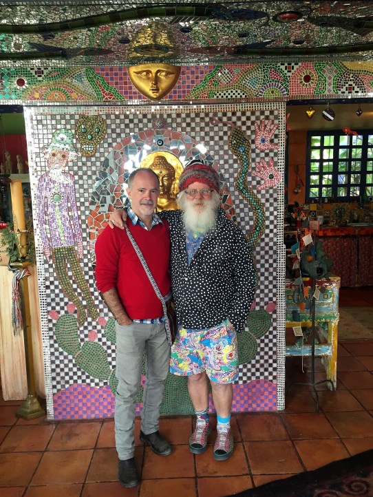 with the artist Anado McLauchlin