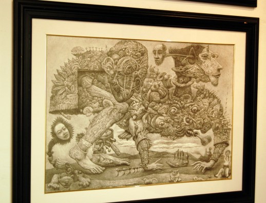 "Untitled," pencil drawing by Eiki Ito