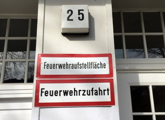 the place where firemen's equipment goes