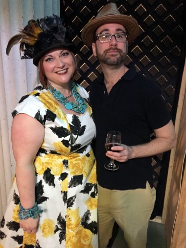 We enjoyed meeting Julie Matte, among others.