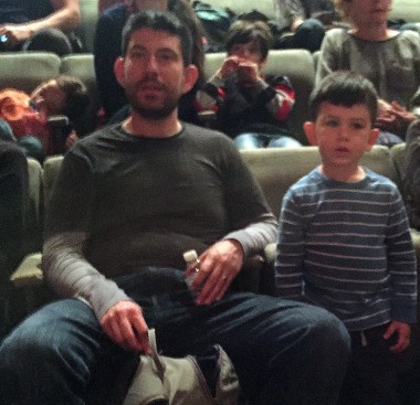 5-15 front row father and son