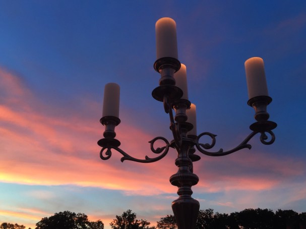 7-2 candelabra sunset